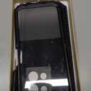 Lunivop for Motorola Moto G 2025/2026/ Moto G Play 2026 Case 6.7 Inch Metal Heavy Duty Phone Case Built-in Screen Protector Full Body Protective Dust Proof Military - Grade Rugged Black