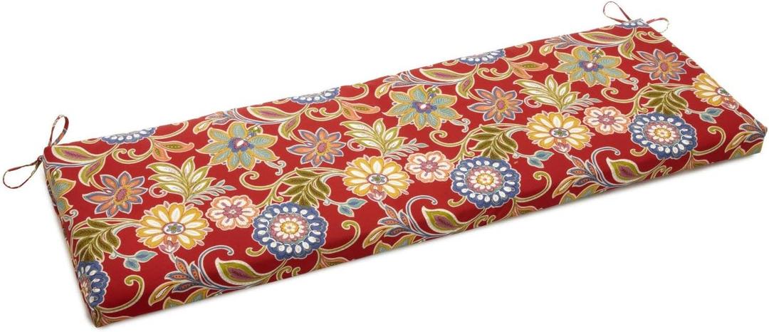 Blazing Needles Outdoor Bench Cushion, 1 Count (Pack of 1), Alenia Pompeii