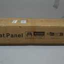Art3d WPC Wainscoting Panels, 16-Pack 48 x 6 Inch 3D Wall Accents for Interior Wall Decor, Living Room, Bedroom, Black