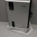 NineSky Dehumidifier, 98 OZ Dehumidifiers for Home, (1100 sq.ft) Dehumidifiers for Basement Bathroom Bedroom with Auto Shut Off, Switchable 7 Colors Light