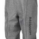 BASSDASH 3D Boot Foot Game Wader Ultra High Strength Black Plaid Nylon PVC Fishing Hunting Chest Waders for Men (XL Long Feet 11-12, Heather Grey)