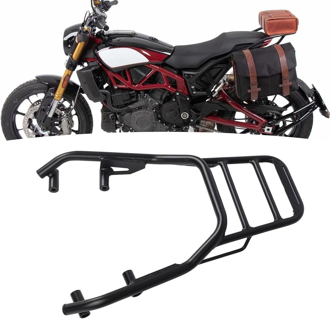 Motorcycle Luggage Rack for Indian FTR1200 2019-2023, Powersports Luggage Racks, Rear Rack, FTR1200 Accessories