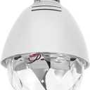 Housoutil LED Ball Bulb Lamp - RGB Color Rotating Bulb Smart Light Bulb - Color Changing Led Bulbs Multi Crystal Stage Lights for Disco, Birthday Party Club Bar for Indoor & Outdoor Parties