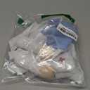 Mikayoo Pet Dog Cat Halloween Costume Doctor Nurse Costume Dog Jeans Clothes Cat Funny Apperal Outfit Uniform(Doctor, M)