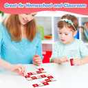 Kasfalci Subtraction Dominoes Set,Math Manipulatives Games for Kids,Counting Toys,Learning Games,Preschool Learning Activities,Homeschool Supplies,Kindergarten Classroom Must Haves,1st 2nd 3rd Grade