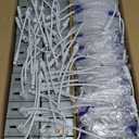 VOLISUN 24 Pack 6 inch Recessed Lighting, 5CCT LED Recessed Light with Junction Box, 2700K-5000K Selectable, 13W Eqv 120W, 1080LM Dimmable Canless Wafer Downlight, LED Ceiling Light ETL Certificated (White)