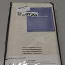 100% Blackout Shield Linen Blackout Curtains for Bedroom 84 Inches Long, Back Tab/Rod Pocket Living Room Drapes, Thermal Insulated Blackout Curtains 2 Panels Set, 50" W x 84" L, Cream