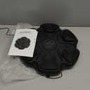 Music Boxing Machine, Boxing Machine Wall Mounted Music with Gloves, Electronic Boxing Target for Adults, Smart Boxing Training Equipment, Boxing Machine for Home and Gym (Black)