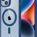 ESR for iPhone 14 Case/iPhone 13 Case, Compatible with MagSafe, Shockproof Military-Grade Protection, Magnetic Phone Case for iPhone 14/13, Classic Series, Clear Blue
