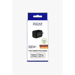 ZGR Wall USB C 30W PD&USB 2.4A