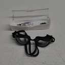 Swim Goggles, Unisex Adult Swimming Goggles Anti Fog Anti UV No Leakage Wide View for Men Women Youth (Black/Clear Smoke)