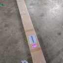 Sliding Pocket Door 30" x 80", 5-Panel Frosted Glass Panel with Soft Close Pocket Door Frame Kit, Interior & Closet Pre-Assembled Door Slab, White Primed