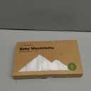 6Pack Baby Washcloths – Soft Absorbent Viscose from Bamboo Washcloths for Face, Body, Baby Towels for Newborn, Kids, Toddlers, Infant, Gentle on Sensitive Skin, 10x10 Reusable Face Towels (White)