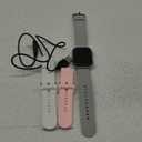 Gydom Smart Watches for Women Men [Alexa Built-in, 1.8"] Smartwatch with Heart Rate/SpO2/Sleep/Stress, 101+ Sports Modes, IP68 Waterproof, Pedometer Fitness Tracker for iOS Android Phones, Grey, (with two free strap)