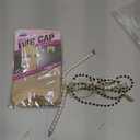 Old Lady Costume Set Grandma  Cap Madea Granny Glasses Eyeglass Chains Cords Faux Pearl Bead Necklace Cosplay Set 4 Pieces