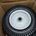 Parts Camp 13x5.00-6 Pneumatic Tire and Wheel Replacement 13 Inch Lawn Mower Tire with 3/4" or 5/8" Bearing for Riding Mower Garden Tractor Lawn Mower Front Tires 2 Pack