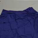 Aleumdr Women's Waistband Layered Swimdress Ruffle Swim Skirt Swimsuit Bottom (X-Large, Blue)