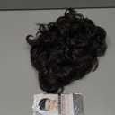 Sallcks Short Curly Grey Wigs for Women Soft Synthetic Heat Resistant Hair Replacement Full Wigs for Daily Party Use (Ombre Grey)