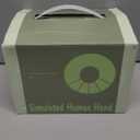 Neck and Shoulder Massager - Bionic Heated Massager, Cordless Portable Electric Shiatsu Massager, Deep Tissue 4D Kneading Massage, Simulated Human fingers Design for Pain Relief and Muscle Relax (Green)