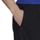 adidas Mens Essentials Logo Shorts Black/White/White Medium (Black, M)