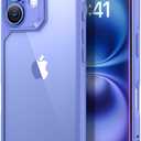 ESR for iPhone 16 Case, Military-Grade Protection with Shock-Absorbing Corners, Scratch-Resistant and Anti-Yellowing Acrylic Back, Slim Protective Phone Case, Air-Armor Series, New Clear Blue