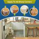 Corner Protectors for Baby (12 Pack) - Patented - New & Improved Edge Protector for Baby Transparent Corner Protectors - Baby Safety Products to Baby Proof Corners and Edges