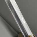 PVC Slide-On Door Bottom | Adjustable Plastic Weatherstrip Door Bottom with Drip Cap | 3 Feet (36-Inch) | for 1 3/4 Doors | White | Fits Gaps 3/8 to 7/8 | Made in The USA
