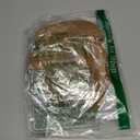 Talyrao 12 Pcs Christmas Velvet Bows 6 x 6 Inch Xmas Velvet Ribbon Bows Vintage Christmas Twist Tie Bows for Christmas Home Garland Wreath Gift Wrapping Decorations (Khaki, Width of 1.57")