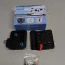 Kohree Upgraded RV Door Lock Replacement with Paddle Deadbolt, 100% Zinc Alloy, Camper Door Handle Latch, RV Enclosed Travel Trailer Entry Door Lock with Keys for Camper Horse Trailer Cargo, Black