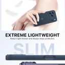 Faiono Magnetic for iPhone 17 Pro Max Case [Full Camera Protection][Military-Grade Protection][Compatible with MagSafe] Shockproof Protective Slim Phone Case for iPhone 17 Pro Max, Midnight Blue