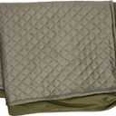 Furhaven Replacement Dog Bed Cover Water-Resistant Indoor/Outdoor Quilt Top Convertible Mattress, Washable - Dark Sage,  40"×34"