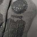 Ozaiic Pilates Socks for Women Non Slip Grip, Yoga Socks with Grippers for Barre, Hospital, Ballet, Dance, Barefoot Workout (One Size, 2p- Black/Gray)