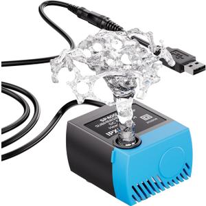 SP-400LV Cat Water Fountain Pump, USB Submersible Replacement Pump for Pet Water Fountain, Compatible with Ceramic, Butterfly, Stainless Steel, Seaside & 360 Cat Dog Dispensers