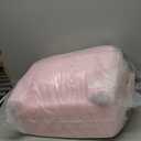 MOONBEEKI Toddler Chair ComfyFoldable Princess Couch for Girl, Toddler Recliners for Kids Over 18 Months, Kids Furniture for Bedroom and Playroom, Pink