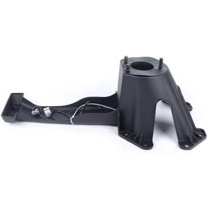 Spare Tire Bracket for Jeep Wrangler JK 2007-2018 Black Spare Tire Carrier Mounting Bracket Replacement, Without Brake Light, with Harness, Part Number 55397217AJ