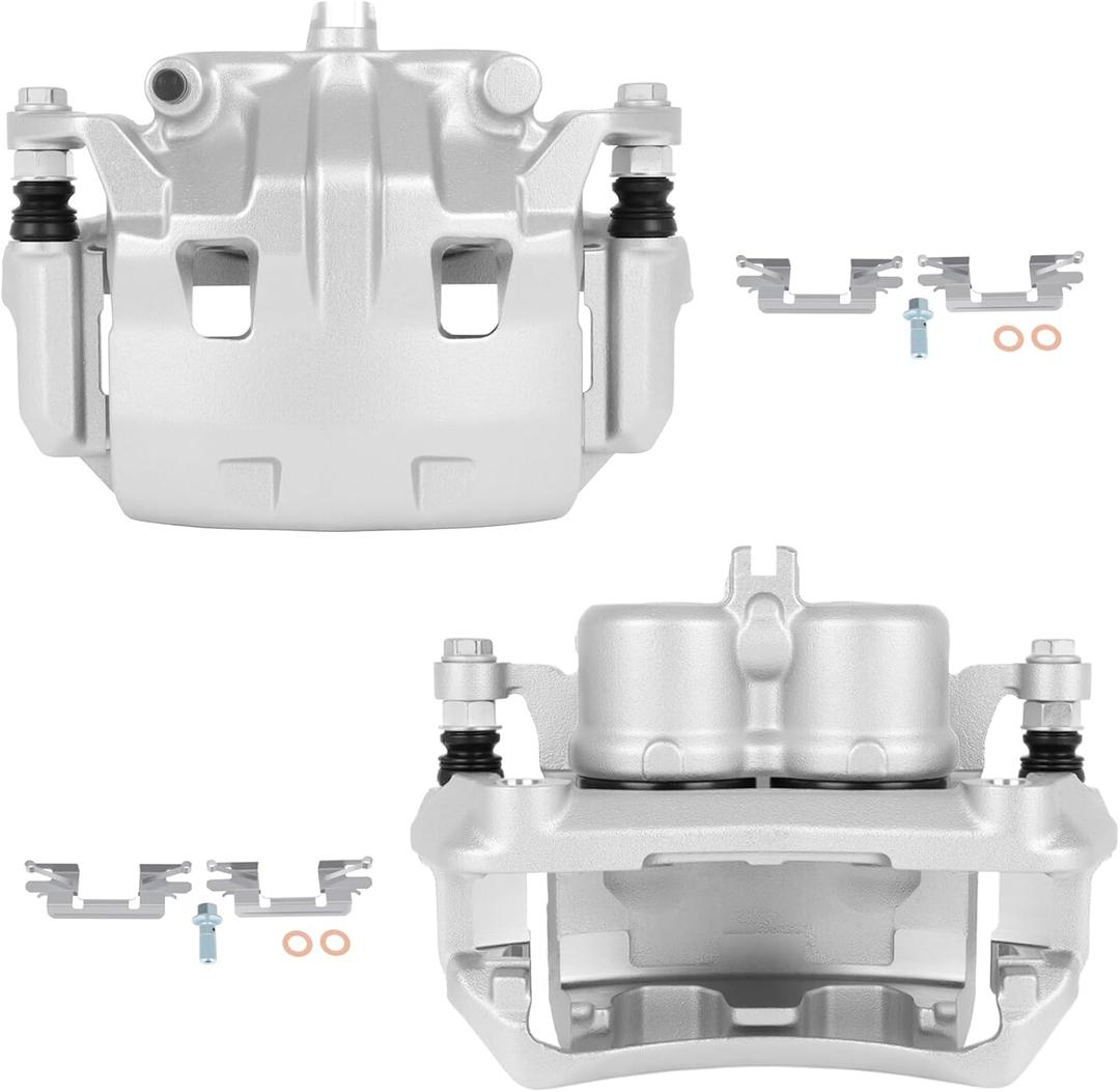SCITOO 19B3123A 19B3122A Front Left & Right Disc Brake Calipers Assembly w/Bracket For Nissan For Frontier/For Pathfinder/For Xterra,For Suzuki For Equator