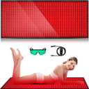 Red Light Therapy for Body, 660nm 850nm Infrared Light Therapy Pad, Wearable Wrap with Timer Remote Control for Back Shoulder Waist Knee, Infrared Light Device Home Use, 71'' x 31'' Large Area