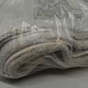 FinRec 4x6 Washable Area Rugs for Bedroom Living Room, Low Pile Thin Rug Solid Color, Non-Slip Carpet Indoor for Home Decor (Light Tan)