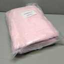 Shaggy Bathroom Rugs Set Plush Velvet Bath Rugs Non-Slip Bath Mat Set 3 Piece, Washable Mats, Absorbent Shaggy Rugs Super Soft U-Shaped Toilet Rug, Bathroom Carpets for Bathroom, Tub, Shower (Light Pink, 24x16+32x20+20x20U