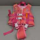 Kids Swim Vest, Child Swimming Jacket Toddler Floaties Swim Float Aid with Emergency Whistle for Boys Girls Ages 1-9 Years Old