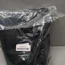 NICETOWN Pitch Black Solid Thermal Insulated Grommet Blackout Curtains/Drapes for Bedroom Window (2 Panels, 42 inches Wide by 63 inches Long, Black)