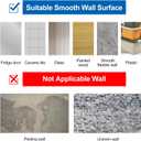 Magnetic Sticky Frames 4X6 with No-Residue Adhesive Backs,Work For Smooth Surface-Windows/Door/Glass/Ceramic,Black Dots Decoration Border,Photo Paper Easy Changable(6 Pack)