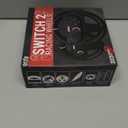 Orzly Steering Wheels  Compatible with Switch 2 (2025 Console)  Twin Pack Racing Wheel Accessories for Joy-Con Controllers and MarioKart Racing Games (2 Black Wheels) Gift Boxed