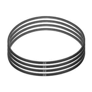 uxcell 4pcs A44 or 4L460 Classic Wrapped Rubber V-Belt, 44"(1120mm) Inside Circumference, A Profile V Belt
