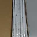 5/8 Diameter Curtain Rods 30-120 Inch, for 30-114 Inch Windows, Adjustable Splicing White Curtain Rods for Windows with Brackets, Window Rod Long Small Curtains Rod, 2 Pack