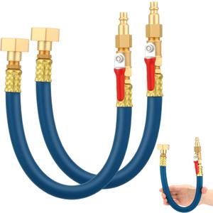 AceOrbit 2 Pack Flush Hose Fitting Kit Compatible with Yamaha/WaveRunner/Sport Jet Boats Flush Hose Adapter Boat Accessory, Blue