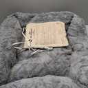 K&H Pet Products Thermo-Pet Lounge Sleeper Indoor Heated Pet Bed for Dogs & Cats, Bolstered Warm Calming Pillow Bed for Multiple or Large Cats, Machine Washable, Safety Listed - Medium 30.5 X 24.5in