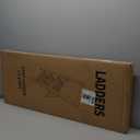 Taranta 3 Step Ladder, Lightweight Aluminum Step Stool with Convenient Handgrip, Folding Ladder with Anti-Slip Pedals, 330lbs Capacity Stepladder for Home, Office, Kitchen - White