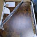 Lyromix 43'' Dog Crate Furniture with 3 Doors, XL Wooden Crate End Table Heavy Duty Indoor Puppy Cage for Medium to Large Dogs, Multiple Units Can be Combined (Brown)