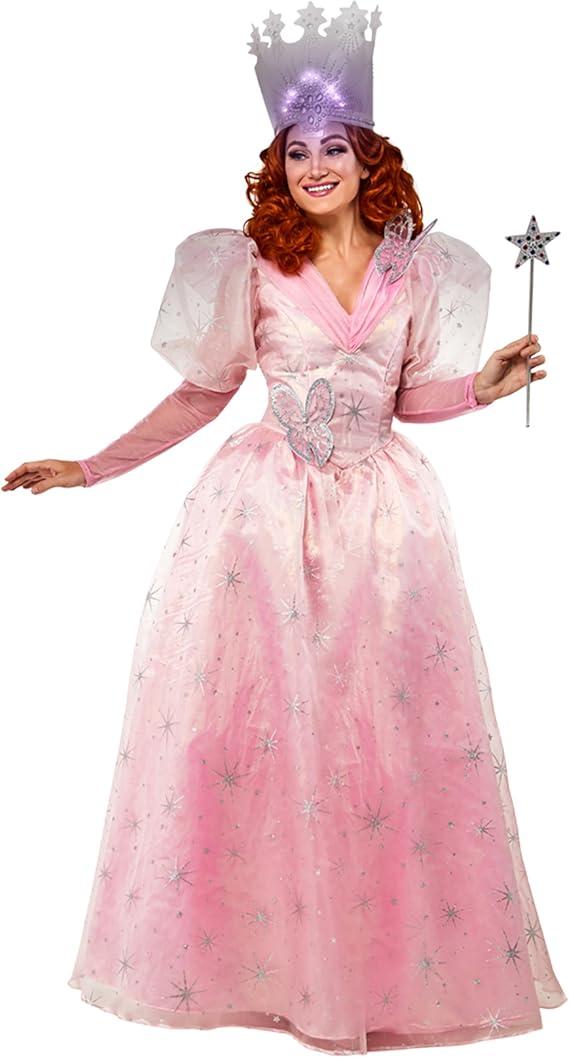 Rubies womens Wizard of Oz Premium Adult Glinda Costume S